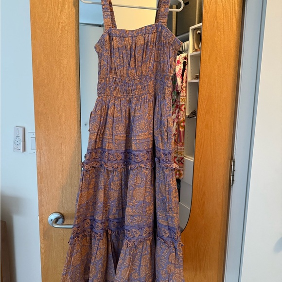 Cleobella Dresses & Skirts - Cleobella Purple Paisley Maxi Dress